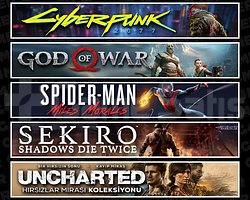 Cyberpunk + GOW + Miles + Sekiro + Uncharted