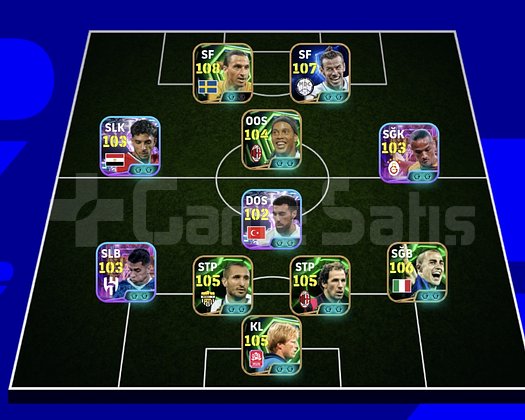 KG 3230 4 BOMBACI+SANE+BALE+ZLATAN+MARMUSH