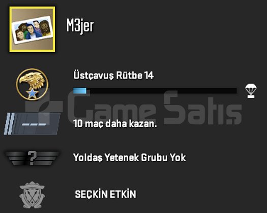 TR MAĞAZA PREMİER HAZIR OYNANMAMIŞ 14 SEVİYE PRIME