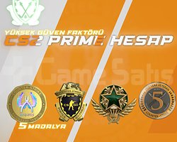 //5 MADALYA / 920 SAAT + FACEIT + PREMIER HAZIR //