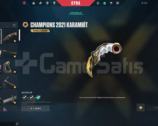 CHAMP 21-24-25 SET+500  SKİN VİDEOLU KELEPİR ACC