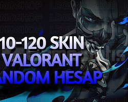 Valorant 10-120 Skin Random Hesap