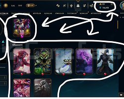EUW / 360 LEVEL / 100 SKİN / 170 HERO +MAİL