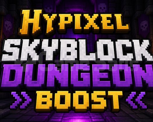 HYPİXEL SKYBLOCK DUNGEON BOOST