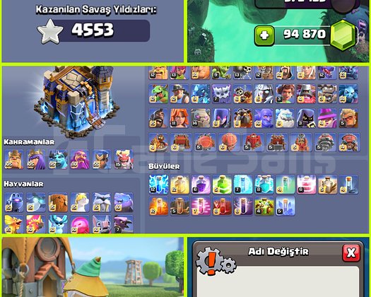 95 BİN ELMAS!! TRDE TEK!!!! TH18 MAX + MAX!!!!!!!!
