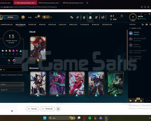 euw zümrüt hesap