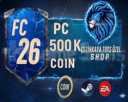 FC 26 500 K COİNS TOTS ÖZEL İNDİRİM