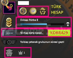 TR HESAP+FACEİT+ 3 MADALYA 22 WİN 48 SAAT
