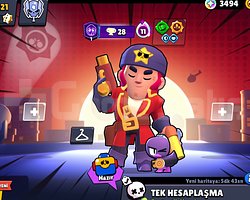 Full Gelişmiş BS Hesabı | 34K+ Kupa | 251 Kostüm