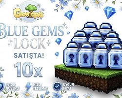 10x BLUE GEMS LOCK BONUSLU!