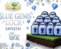9x BLUE GEMS LOCK BONUSLU!