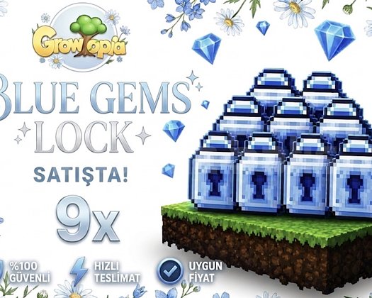 9x BLUE GEMS LOCK BONUSLU!