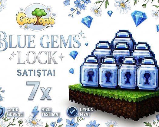 7x BLUE GEMS LOCK! BONUSLU!