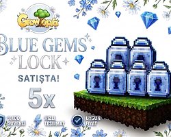 5x BLUE GEMS LOCK BONUSLU!