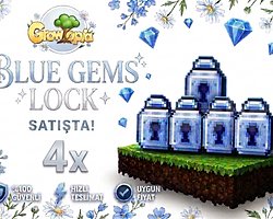 4x BLUE GEMS LOCK! BONUSLU!
