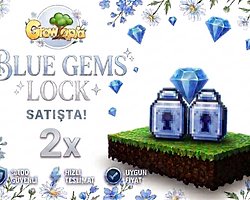 2X BLUE GEMS LOCK BONUSLU!