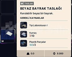 Beyaz Bayrak Planı - White Flag Bp