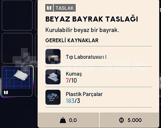 Beyaz Bayrak Planı - White Flag Bp