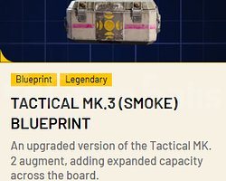 Tactical Mk. 3 Duman - Smoke Planı