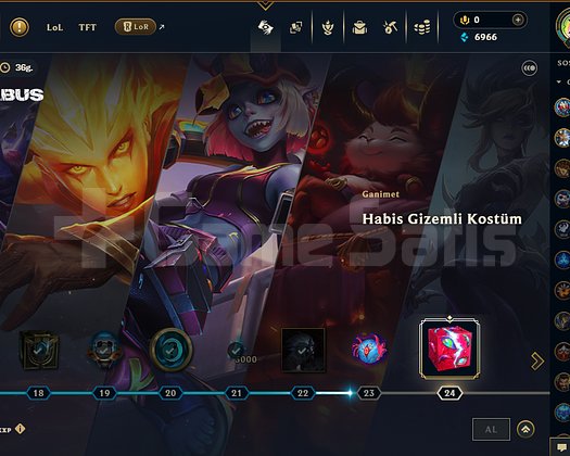 119 LEVEL 75 SKIN FULL PRESTIJ + 100 İÖ + YENİKART