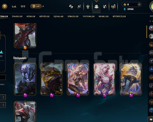 119 LEVEL 75 SKIN FULL PRESTIJ + 100 İÖ + YENİKART