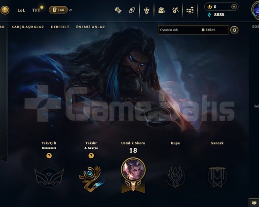TR DERECELİYE HAZIR 10/10 YÜKSEK WR 2 SKIN +45LP