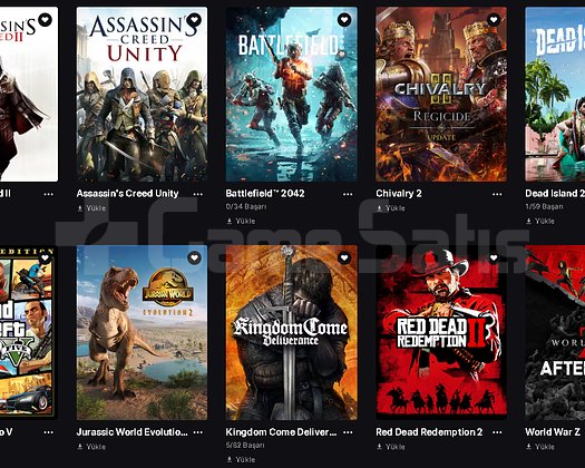 RDR 2/GTA V/K.D.C EPIC GAMES HESAP