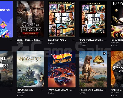 RDR 2/GTA V/K.D.C EPIC GAMES HESAP