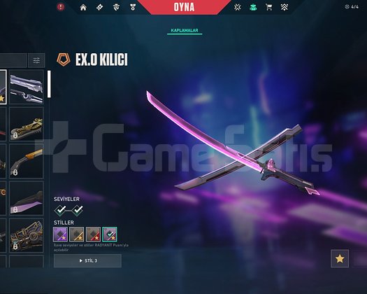 valorant hesap exo set