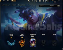TEMİZ HESAP GÜNCEL LİG plat MASTER GÖRMÜŞ ACC