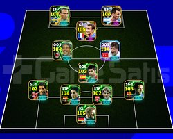 108 İBRAHİMOVİCLİ 106 MESSİLİ 105 RONALDİNHOLU