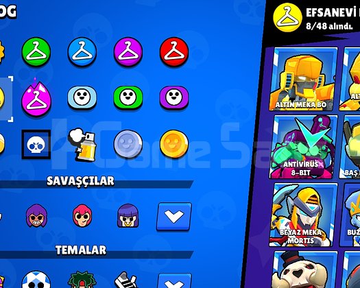 SATILIK FULL + FULL BRAWL STARS HESABI