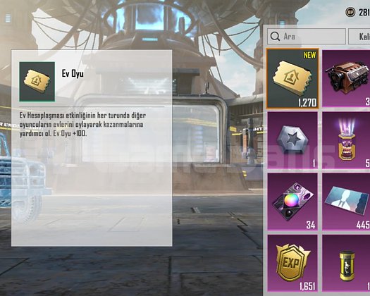 Pubg Mobile 1950 ev oyu