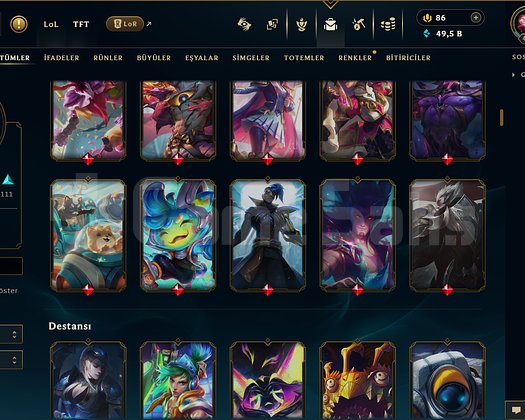 481 LEVEL / 212 SKİN / FUL HERO +MAİL +13K SATIŞ