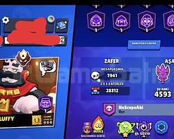 Brawl stars hesabı 105000 kupa masterlı