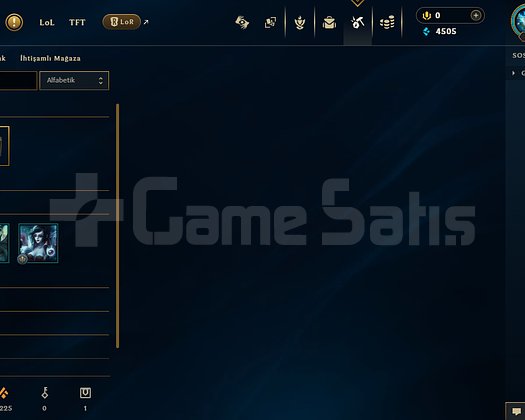 TR HANDMADE 60LVL 4 SKIN ACC HAZIR 10/10 YÜKSEK WR