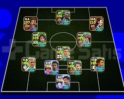 KG 3288 3 BOMBACI+MESSİ+ZİCO+ETO+NEYMAR+CRUYF
