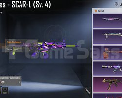 69 Seviye | Yüksek Ses SCAR-L Lv. 4 + Nadir Set