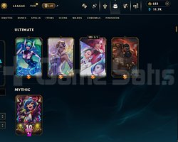 Euw 267 Kostüm 172 Şampiyon Gold 4 80WR
