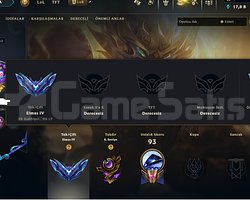 SoloQ Elmas 4 Smurf hesabım