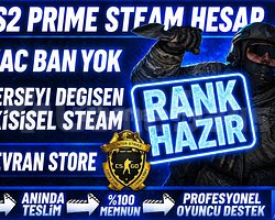 ANINDA / HERŞEYİ DEĞİŞEN + RANK HAZIR + PRİME CS 2