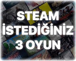 İstediğiniz 3 Oyun + Garanti