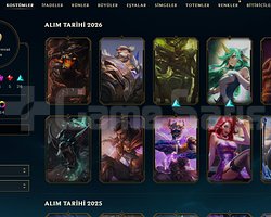 Lol zümrüt 4 hesap tr