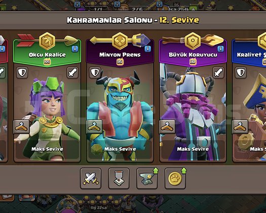 TH18 Full Hero Full hesap