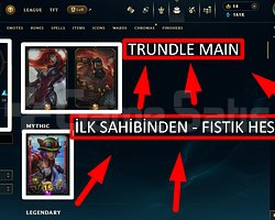 TR/ 342 LVL + 103 SKİN + ZÜMRÜT 3 + İLK SAHİP !!!
