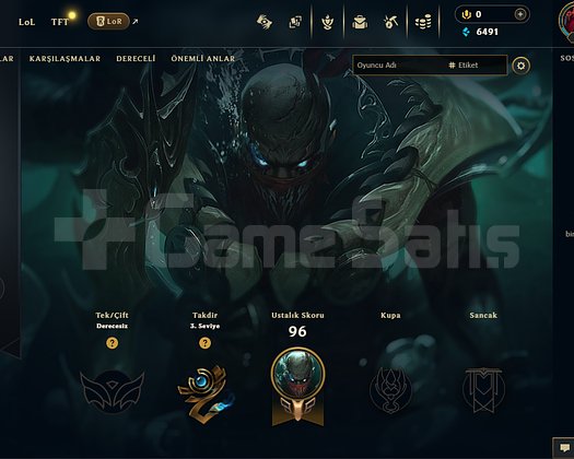 EUW 10/10 HAZIR 2 SKIN UNRANKED