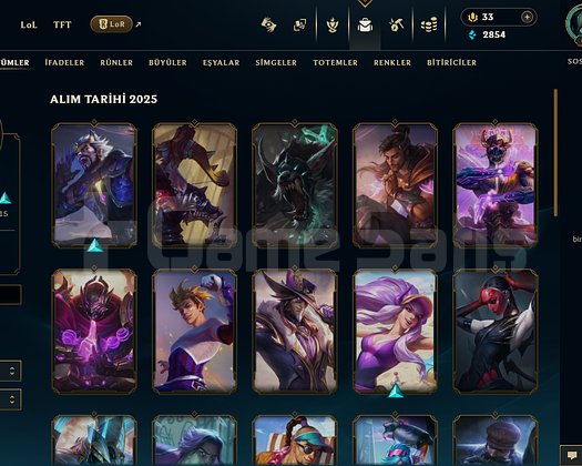 EUW HAZIR 10/10 31 SKIN UNRANKED