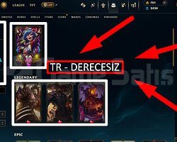 TR/ 69 LVL + 25 SKİN + DERECESİZ + MAİL DEĞİŞEN !!