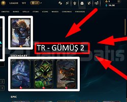 TR/ 174 LVL + 51 SKİN + GÜMÜŞ 2 + MAİL DEĞİŞEN !