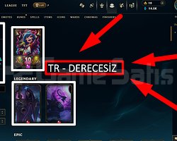 TR/ 173 LVL + 75 SKİN + DERECESİZ + MAİL DEĞİŞEN !